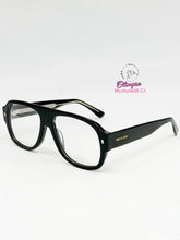 Cargar imagen en el visor de la galería, <div  title='Genero UNISEX | Forma AVIADOR  | Color NEGRO   | COMPLETO | 141mmANCHOTOTAL | 54mmANCHODELENTE | 45mmALTURADELENTE | 15mmPUENTE | 145mmLONGITUDDEVARIL' > MLCHUNK06 C1 </div>

