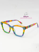 Cargar imagen en el visor de la galería, <div  title='Genero MUJER | Forma CUADRADO  | Color MULTICOLOR   | COMPLETO | 142mmANCHOTOTAL | 52mmANCHODELENTE | 43mmALTURADELENTE | 19mmPUENTE | 152mmLONGITUDDE' > O2291055 MULTICOLOR </div>
