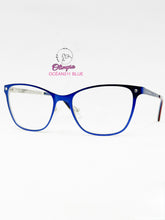 Cargar imagen en el visor de la galería, <div  title='Genero MUJER | Forma GATO  | Color AZUL   | COMPLETO | 136mmANCHOTOTAL | 52mmANCHODELENTE | 40mmALTURADELENTE | 17mmPUENTE | 140mmLONGITUDDEVARILLA | ' > OCEAN211 BLUE </div>
