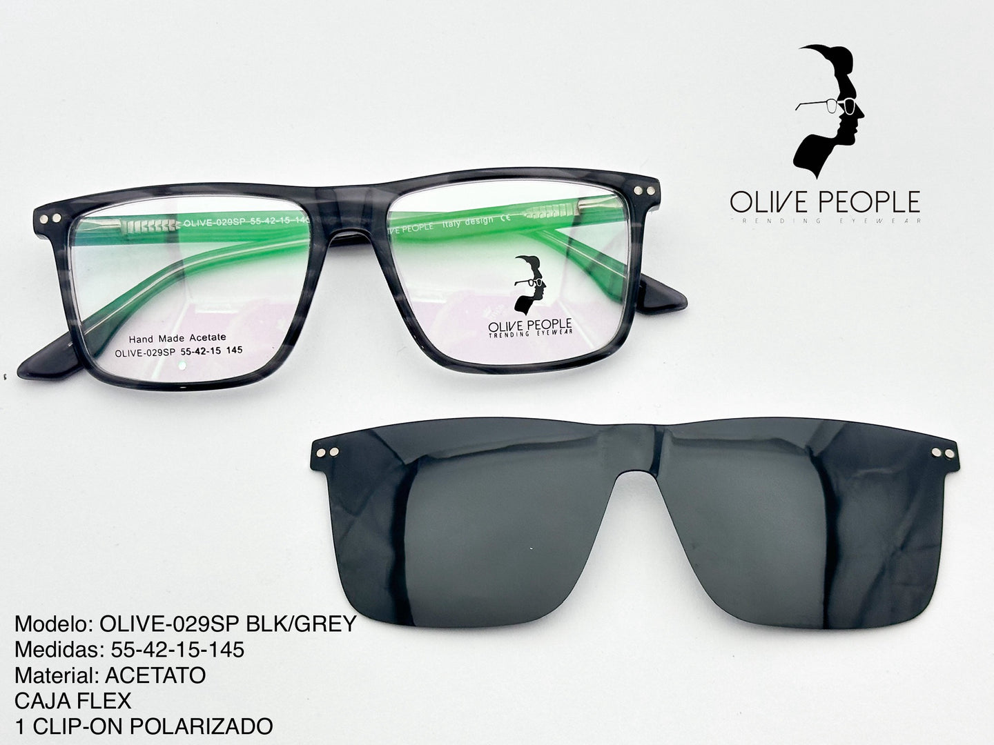 OLIVE-029SP BLK-GREY