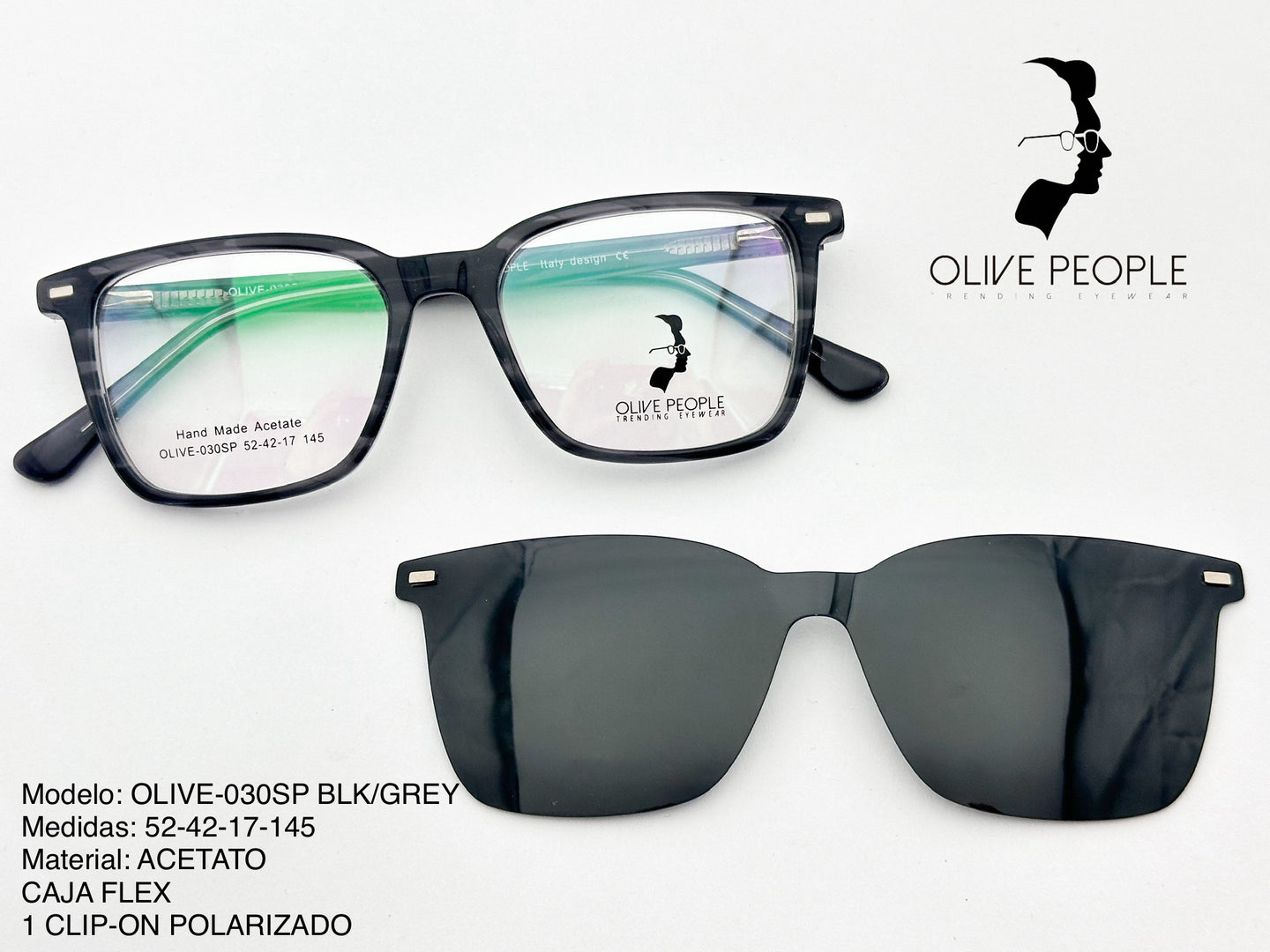 OLIVE-030SP BLK-GREY