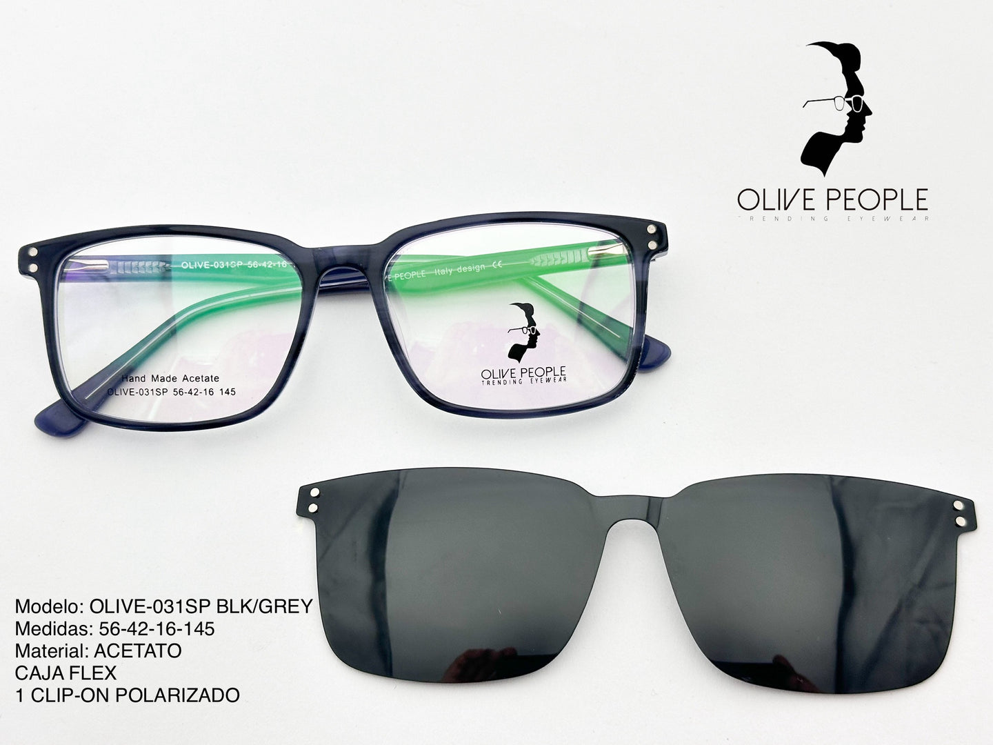 OLIVE-031SP BLK-GREY