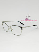 Cargar imagen en el visor de la galería, OLIVE-PATTERN001 BLK-SLV
