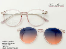 Cargar imagen en el visor de la galería, <div  title='Genero CLIP-ON | Forma UNISEX UNISEX | Color REDONDO ROSA  |  | COMPLETOmmANCHOTOTAL | 146mmANCHODELENTE | 49mmALTURADELENTE | 19mmPUENTE | 143mmLONGI' > TJ2186 C4 </div>
